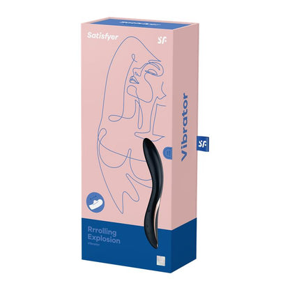 Vibrador de 2 Motores con 12 Funciones y 7 Velocidades. Negro