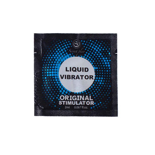 Vibrador Líquido Monodosis 2ml Secret Play, Pack 12