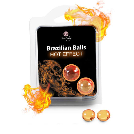 Set de 2 Bolas Brasileñas Efecto Calor