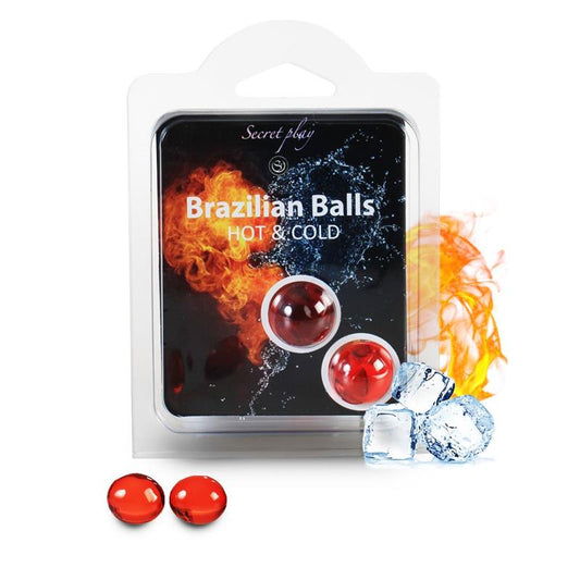 Set de Bolas Brasileñas Efecto Calor y Frío