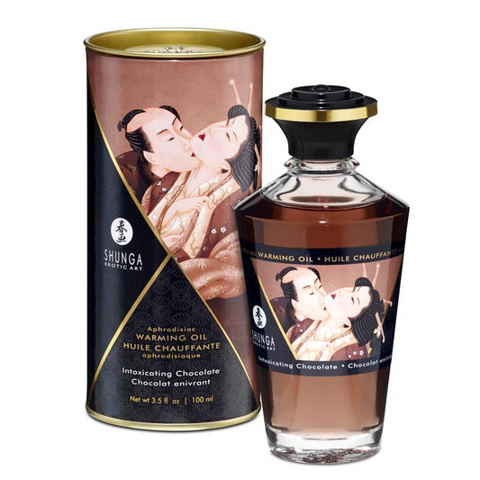 Aceite de Masaje Efecto calor Chocolate
