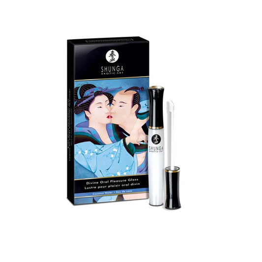 Gloss para el Placer Oral 10 ml con Aroma a Agua de Coco