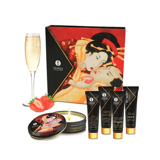 Juegos eróticos: Kit Secretos de una Geisha Vino Espumoso