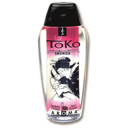 Lubricante a Base de Agua 165 ml Aroma a Vino de Fresa