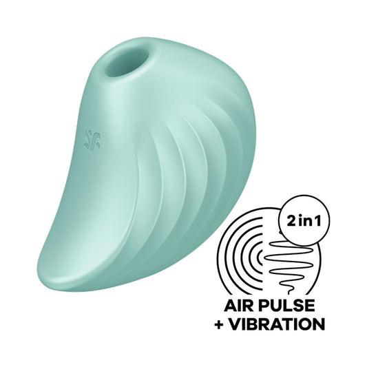 Succionador de Clítoris Pearl Driver Menta. 2 motores