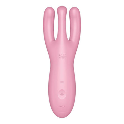 Succionador Clítoris Threesome 4 Satisfyer Connect Rosa
