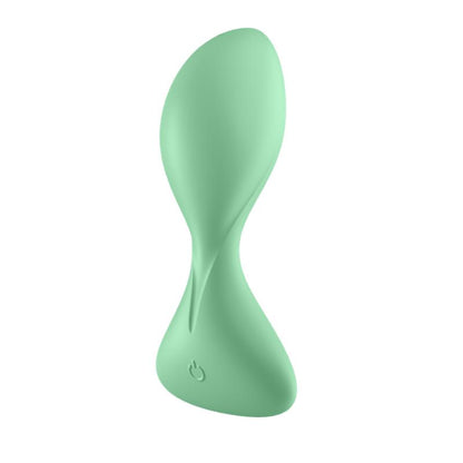 Plug Anal Vibrador con Vibración y APP. Verde Claro
