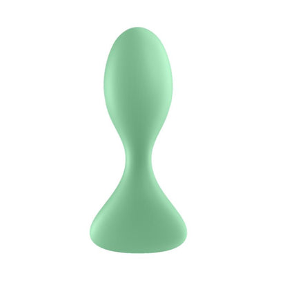 Plug Anal Vibrador con Vibración y APP. Verde Claro