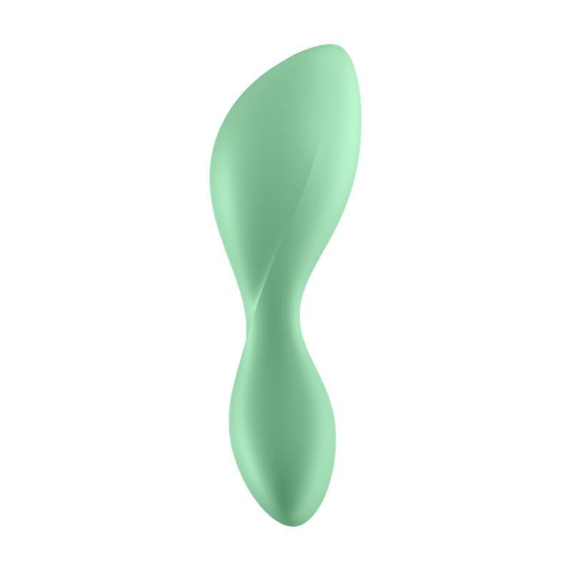 Plug Anal Vibrador con Vibración y APP. Verde Claro