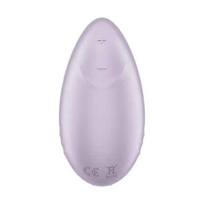 Vibrador con punta bulbosa para clítoris, APP Satisfyer Lila