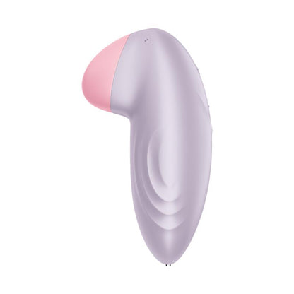 Vibrador con punta bulbosa para clítoris, APP Satisfyer Lila
