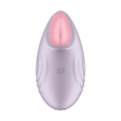 Vibrador con punta bulbosa para clítoris, APP Satisfyer Lila