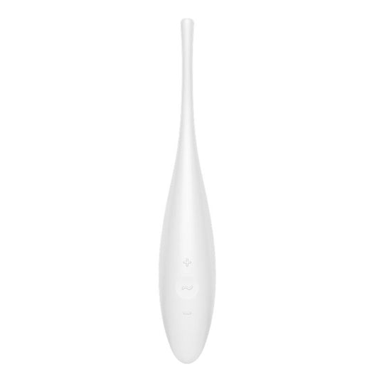 Estimulador a distancia Vibrador Giratorio con APP Blanco