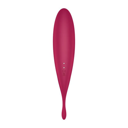 Masajeador de Clítoris Vibrador Twirling Pro APP Rojo Oscuro