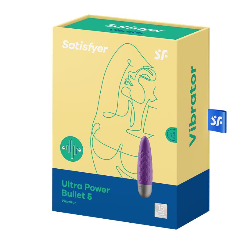 Bala Vibradora Ultra Power Bullet 5 Violeta