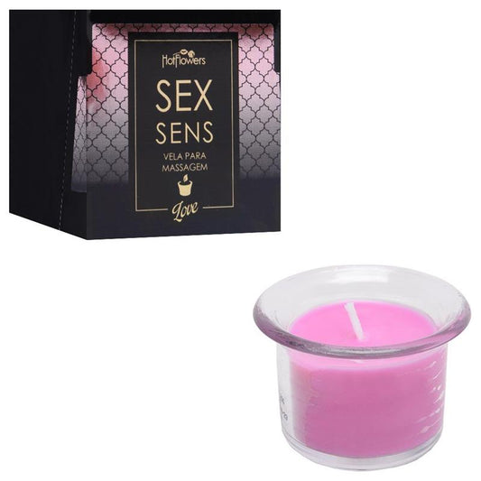 Vela de Masaje Perfumada Love - Osmic.