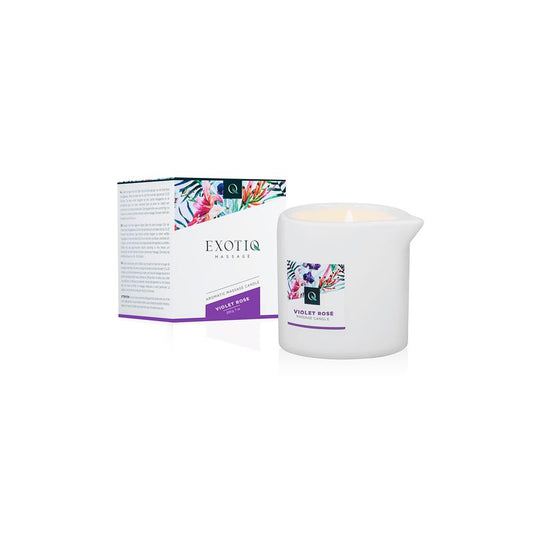 Vela de Masaje Rosa Violeta - 200g - Osmic