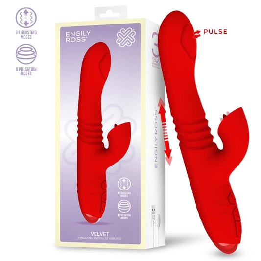 Vibrador con Empuje y Pulsación. Estimulación extra de Clítoris