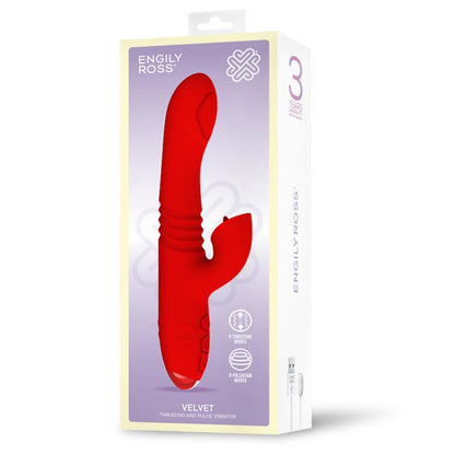 Vibrador con Empuje y Pulsación. Estimulación extra de Clítoris