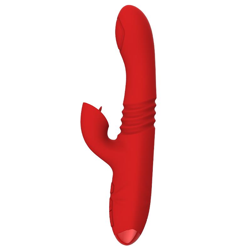 Vibrador con Empuje y Pulsación. Estimulación extra de Clítoris