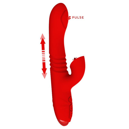 Vibrador con Empuje y Pulsación. Estimulación extra de Clítoris