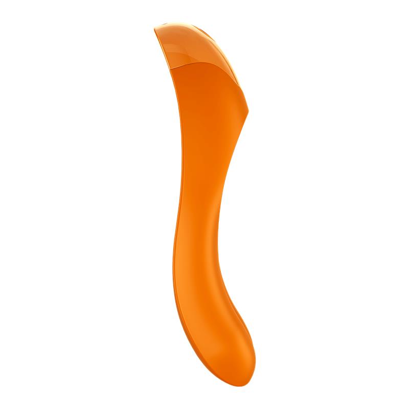 Vibrador Masajeador para Clítoris, Pene, Pezones. Naranja