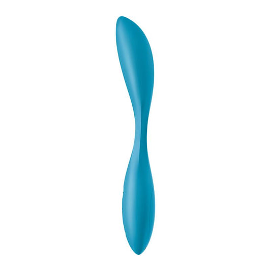 Vibrador Punto G. Cuerpo Flexible. 2 Motores y 12 Intensidades