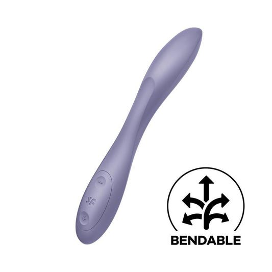 Vibrador Punto G 2 Motores. Cuerpo Flexible. 12 Intensidades