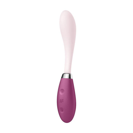 Vibrador Punto G Rojo. 2 motores. 12 Programas