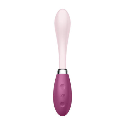 Vibrador Punto G Rojo. 2 motores. 12 Programas