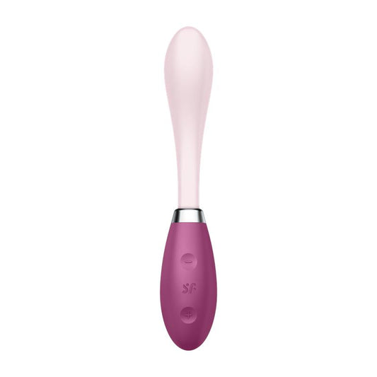 Vibrador Punto G Rojo. 2 motores. 12 Programas