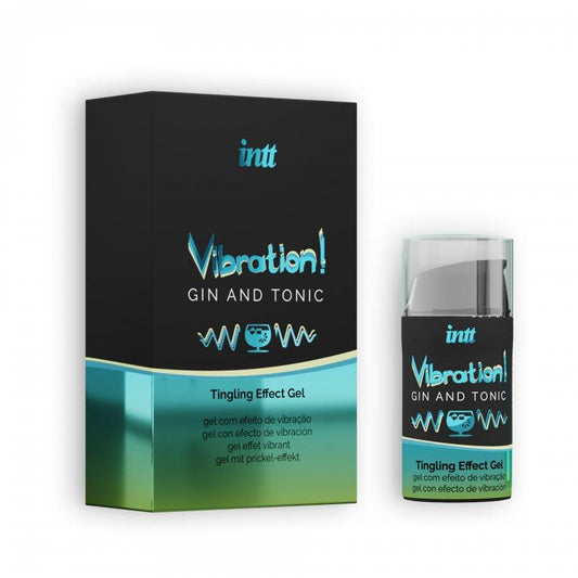 Vibrador Líquido Efecto Calor Aroma a Gin & Tonic
