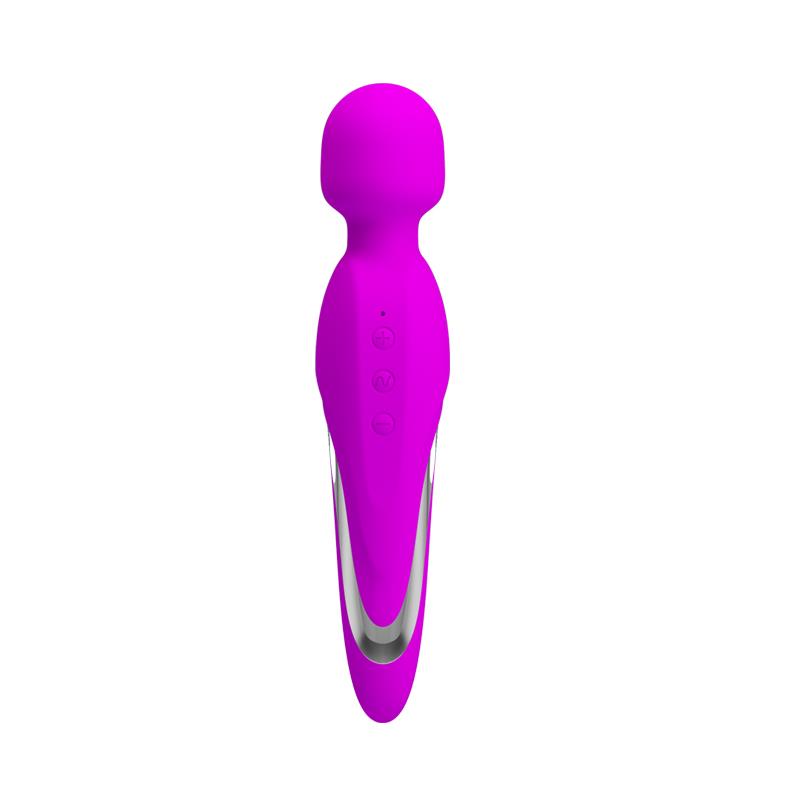 Masajeador vibrador clitoris USB Morado. 5 velocidades