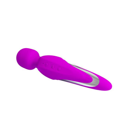 Masajeador vibrador clitoris USB Morado. 5 velocidades