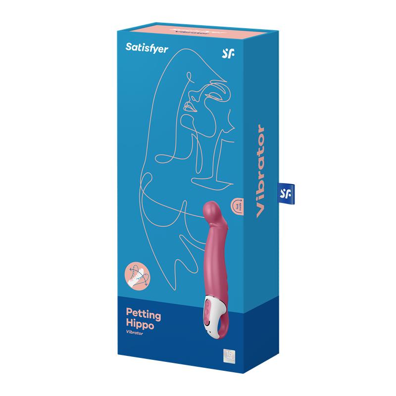 Vibrador Petting Hippo. Estimulador Punto G. 6 Intensidades