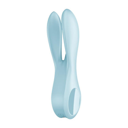 Vibrador de Tres Brazos. Azul. Threesome 1