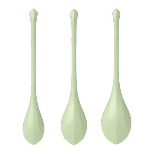 Set de 3 Bolas Chinas Yoni Power 2 Verde Claro
