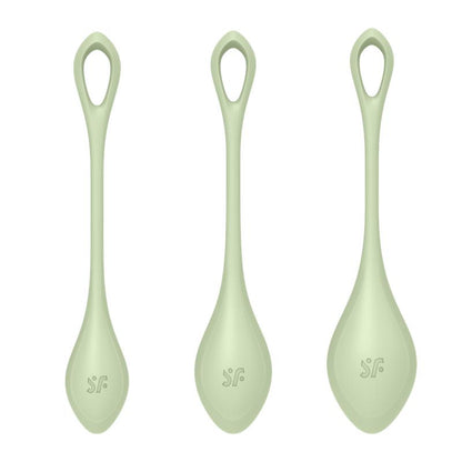Set de 3 Bolas Chinas Yoni Power 2 Verde Claro